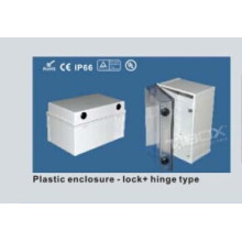 Enclosure-Lock plástico + tipo de bisagra / ABS Switch Box